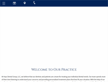 Tablet Screenshot of haysdental.com